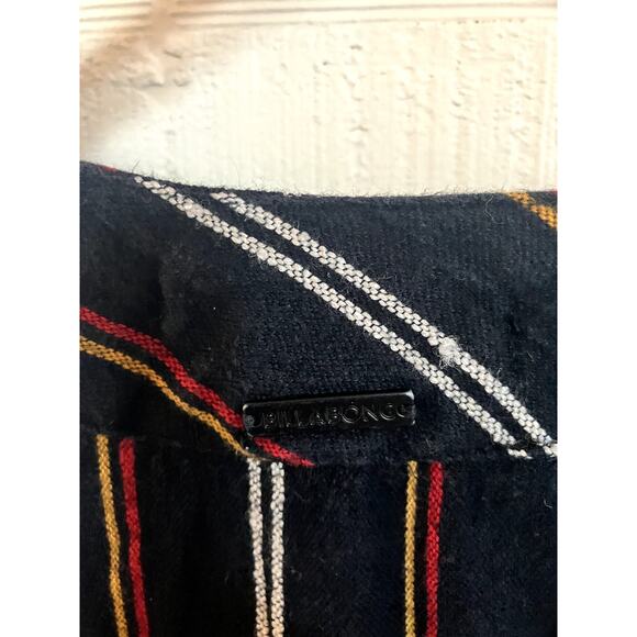 BILLABONG Secret Tells Open Front Top Wrap Cover Up Size S / M BEACHY LOUNGE - Picture 6 of 6